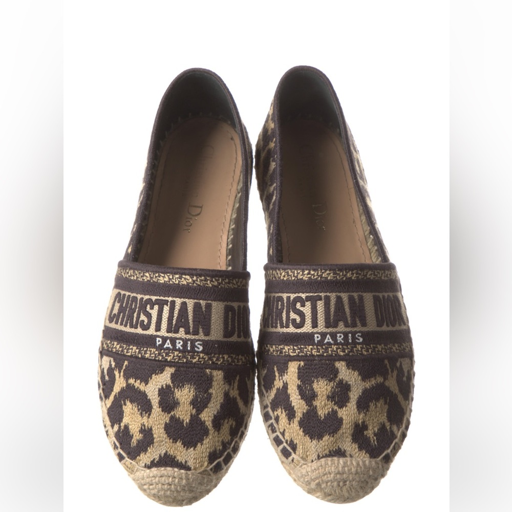 Christian Dior- canvas printed espadrilles
